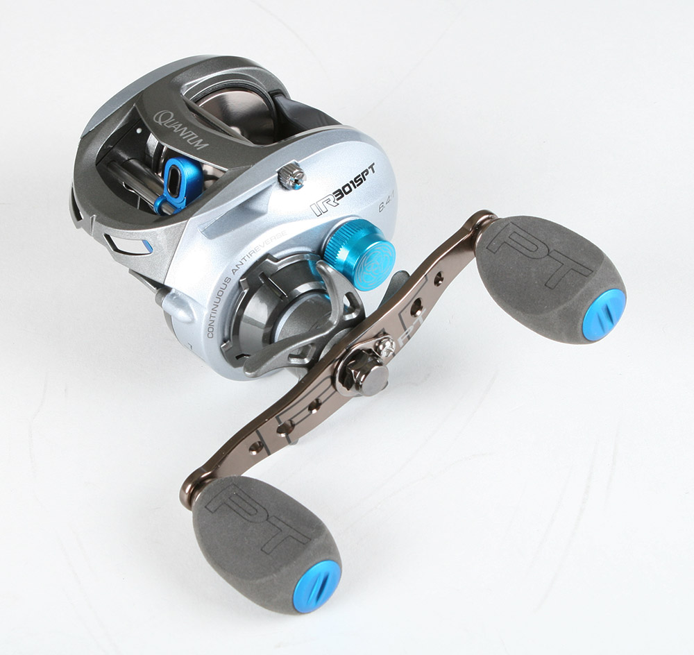 Quantum IR301SPT Iron PT Baitcasting Left Hand Retrieve Reel eBay